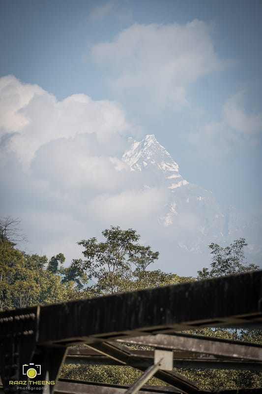 View of Machhapuchre HImal from Birethati